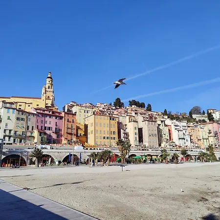 Appartement Le Coq Wagner - Garage - Swimming Pool Menton